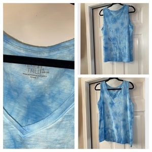 Womens, size Large (12-14) tie dye tank top